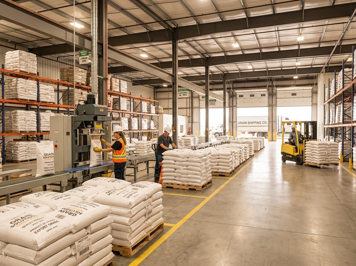 Grain Sourcing Warehouse and Quality Control Facility